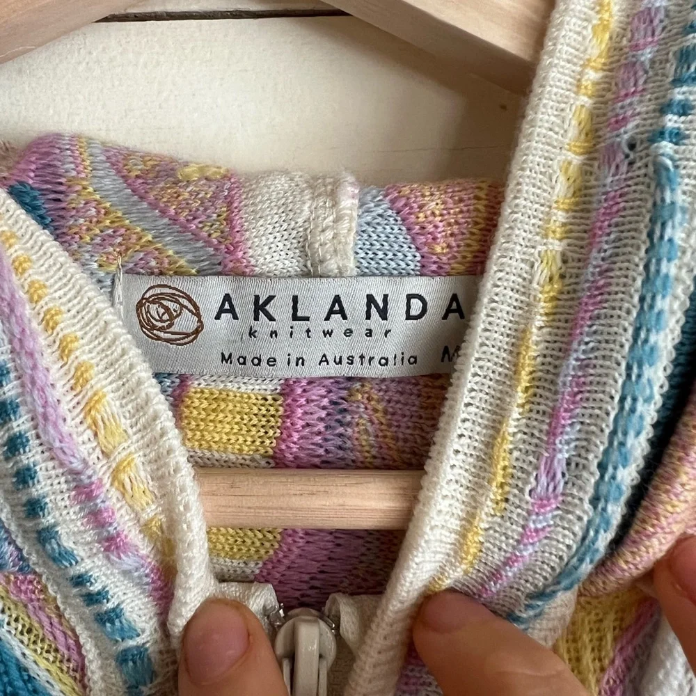 Like New Aklanda Storm Wool Zip Up Hoodie - Picture 4 of 10
